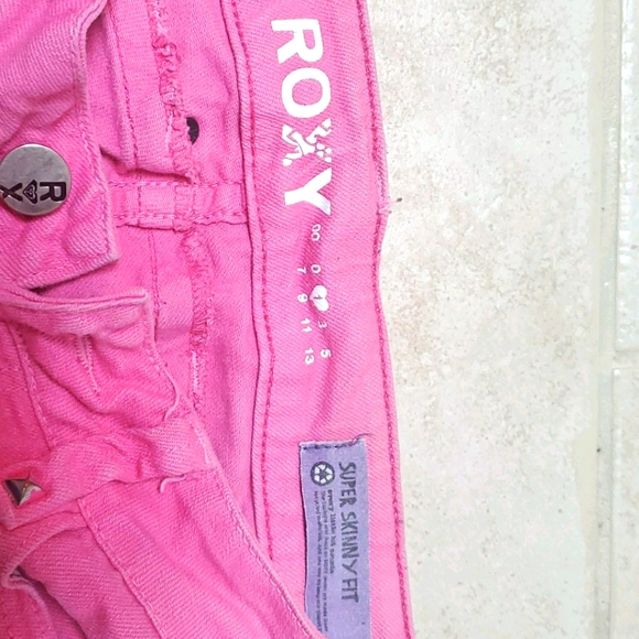Pink Roxy Skinny Jeans - Picture 4 of 4